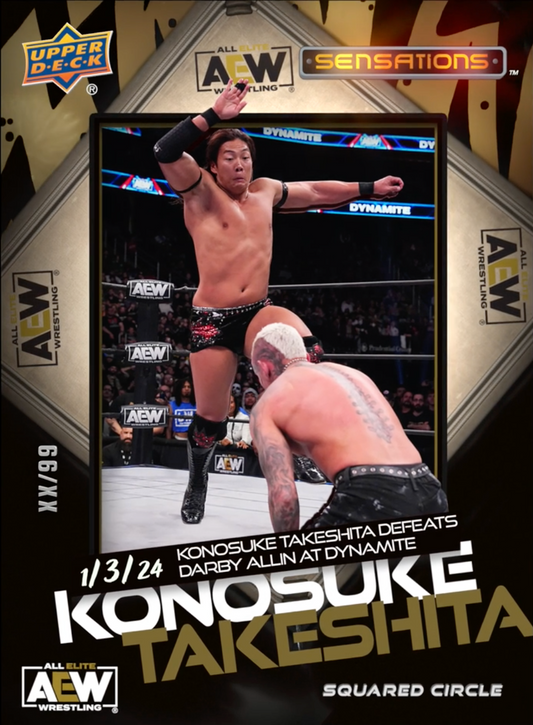 1/3/24 – Konosuke Takeshita – Konosuke Takeshita Defeats Darby Allin at Dynamite