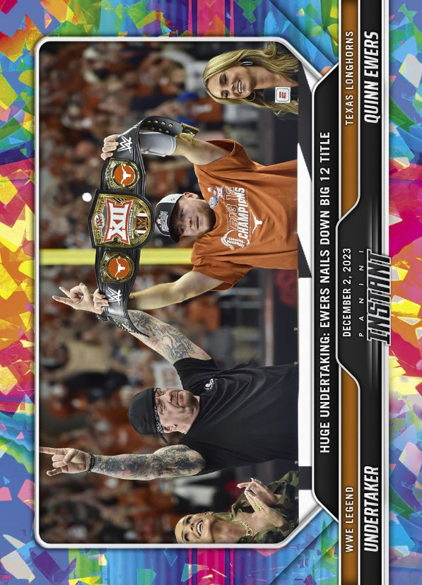 WWE Legend Undertaker / Texas Longhorns Quinn Ewers – Huge Undertaking: Ewers Nails Down Big 12 Title