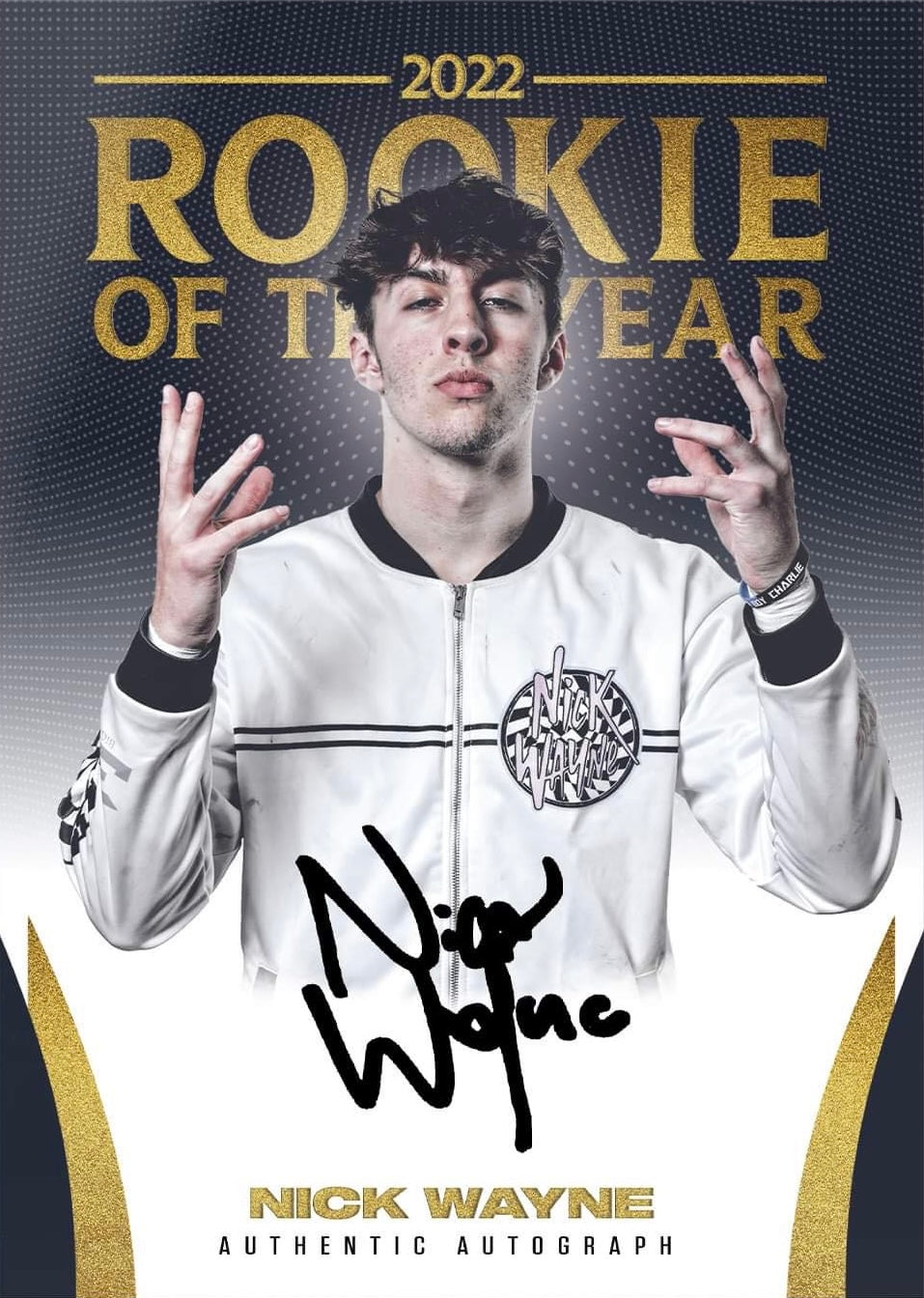2022 Rookie of the Year – Nick Wayne trading card PW Catalog