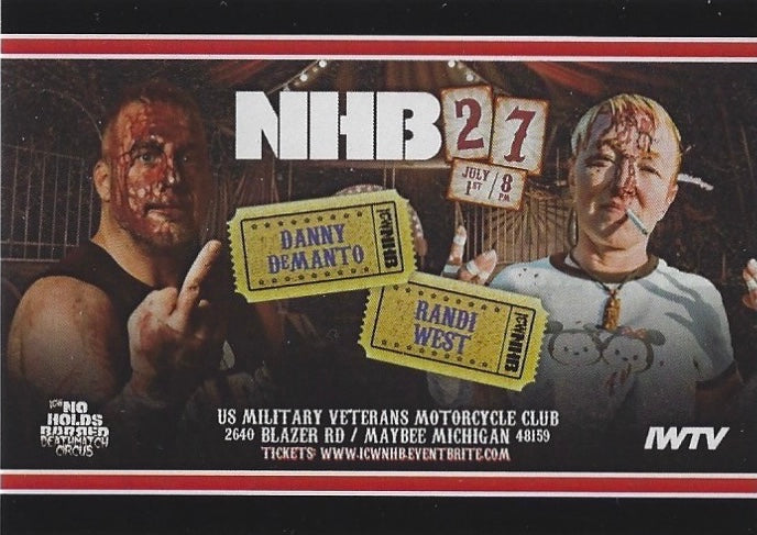 NHB27 – Danny Demanto vs. Randy West