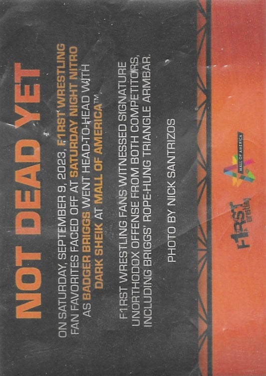 Not Dead YET trading card PW Catalog
