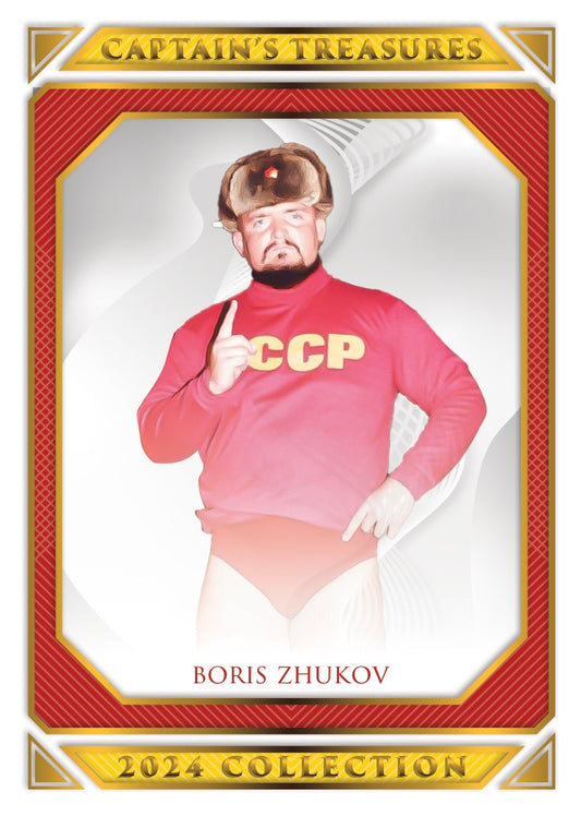 Boris Zhukov trading card PW Catalog