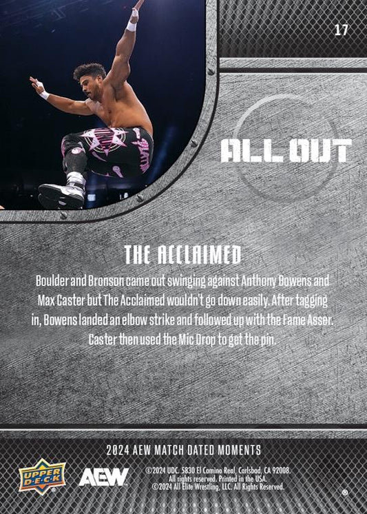 The Acclaimed – The Acclaimed Earn the Hard-Fought Victory Over the Iron Savages - image 2