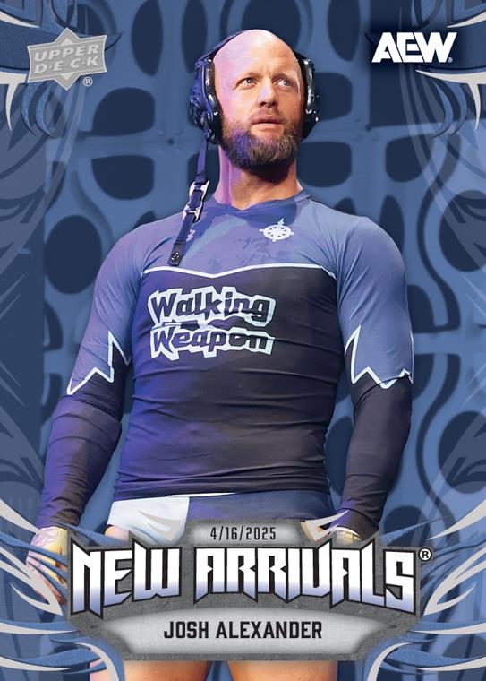 Josh Alexander trading card PW Catalog