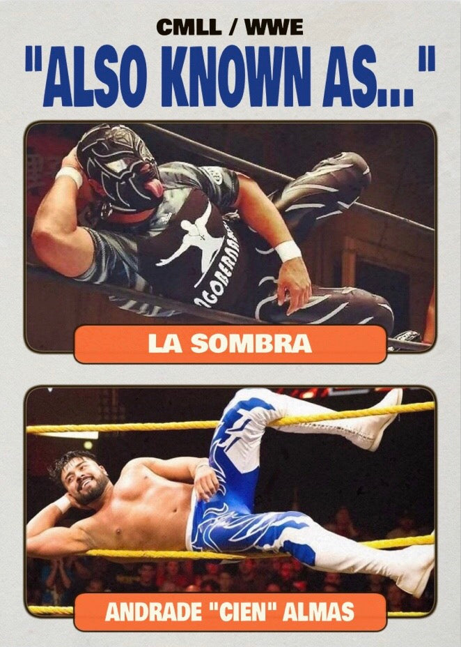 La Sombra / Andrade “Cien” Almas trading card PW Catalog