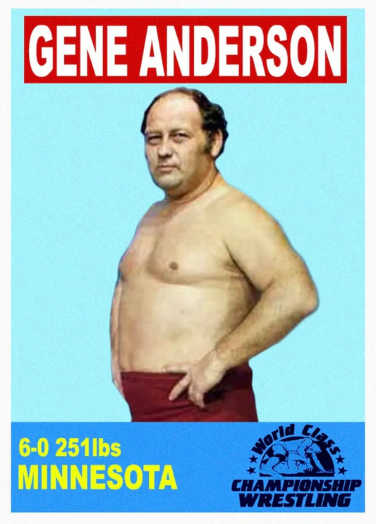 Gene Anderson trading card PW Catalog