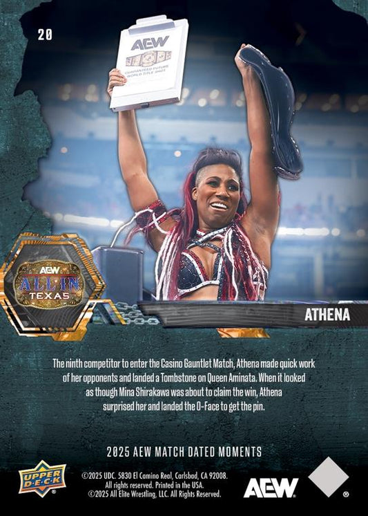 Athena – Athena Survives a Casino Gauntlet Match and Earns a Shot at the AEW Women’s World Championship