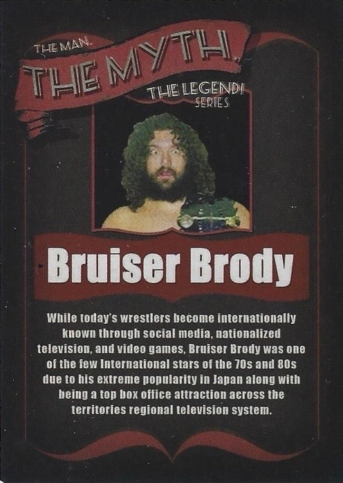 Bruiser Brody trading card PW Catalog