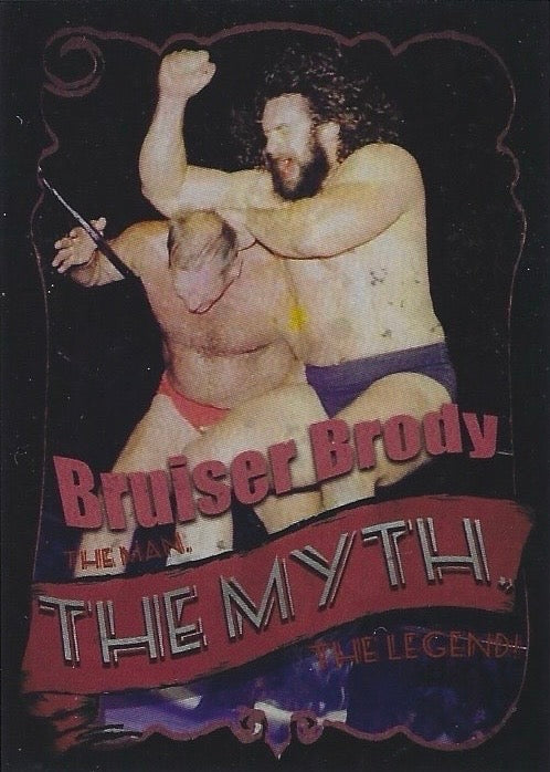Bruiser Brody trading card PW Catalog