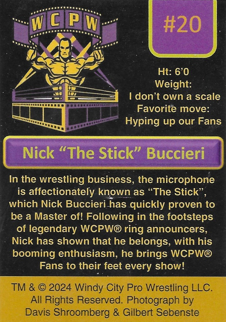 Nick “the Stick” Buccieri