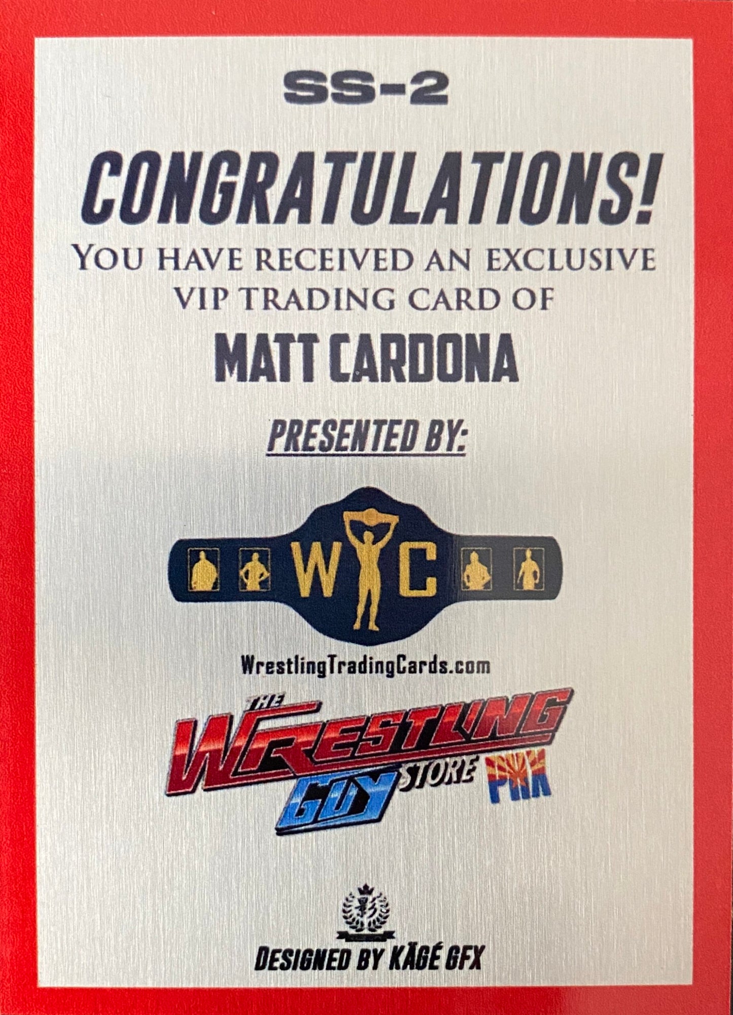 Signature Series – Matt Cardona