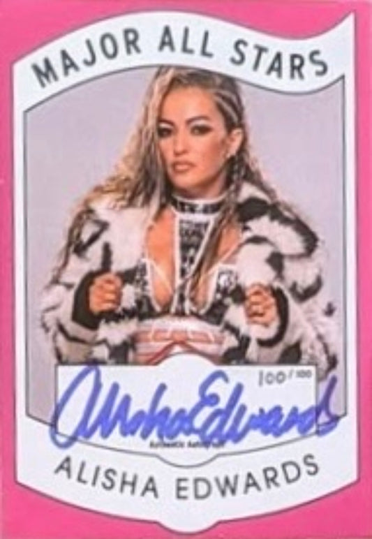 Alisha Edwards trading card PW Catalog