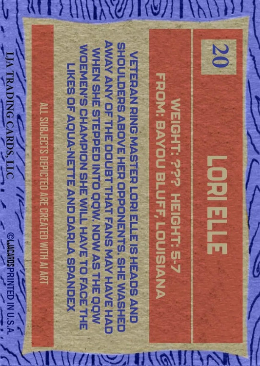 Lori Elle trading card PW Catalog