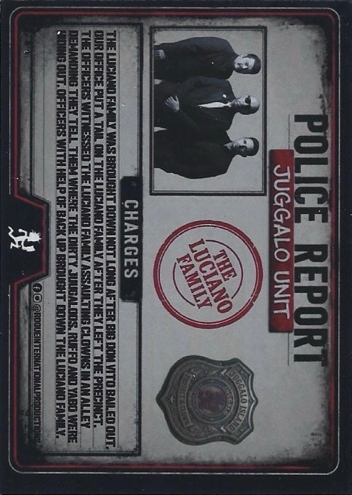 The Luciano Family trading card PW Catalog