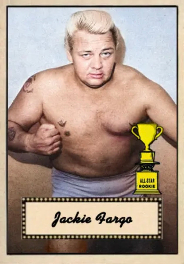 Jackie Fargo trading card PW Catalog