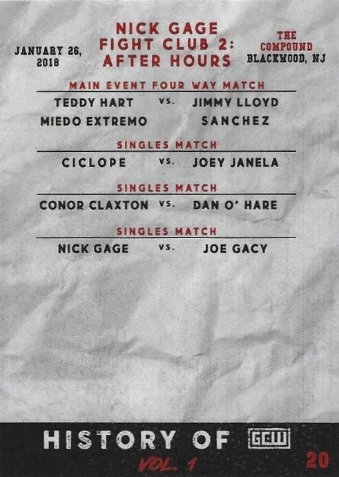 Nick Gage Fight Club 2: After Hours