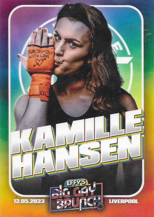Kamille Hansen trading card PW Catalog