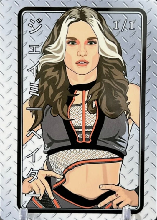 Jamie Hayter trading card PW Catalog