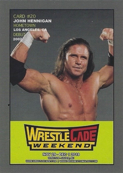 John Hennigan trading card PW Catalog