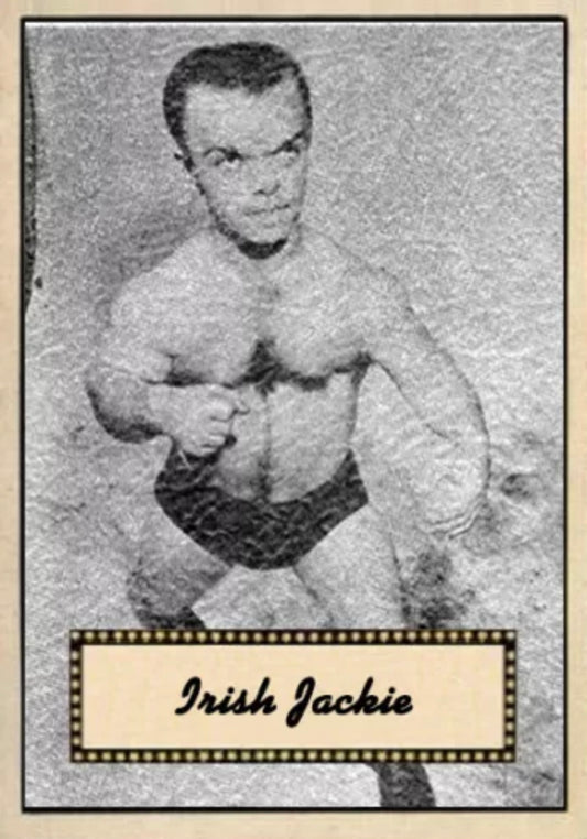 Irish Jackie trading card PW Catalog
