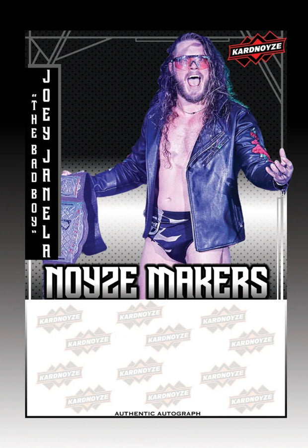Noyze Makers – “the Bad Boy Joey Janela trading card PW Catalog