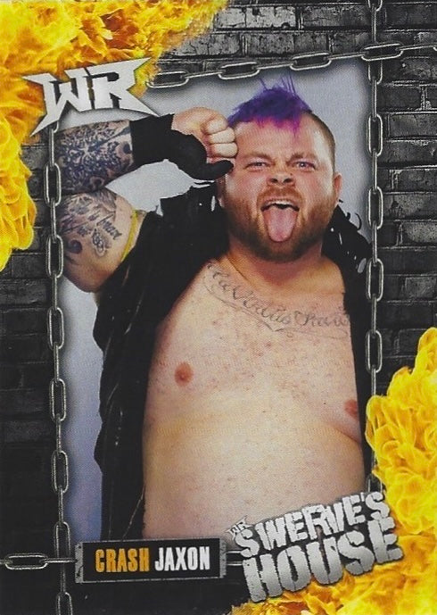 “Whole Lotta Dude” Crash Jaxson trading card PW Catalog