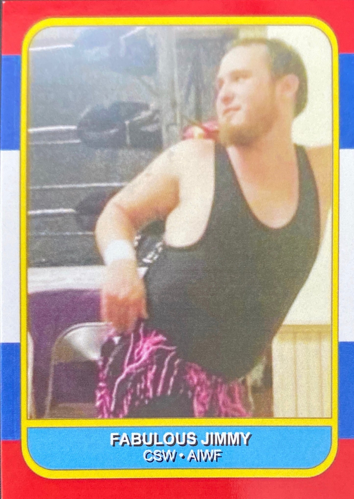 Fabulous Jimmy trading card PW Catalog
