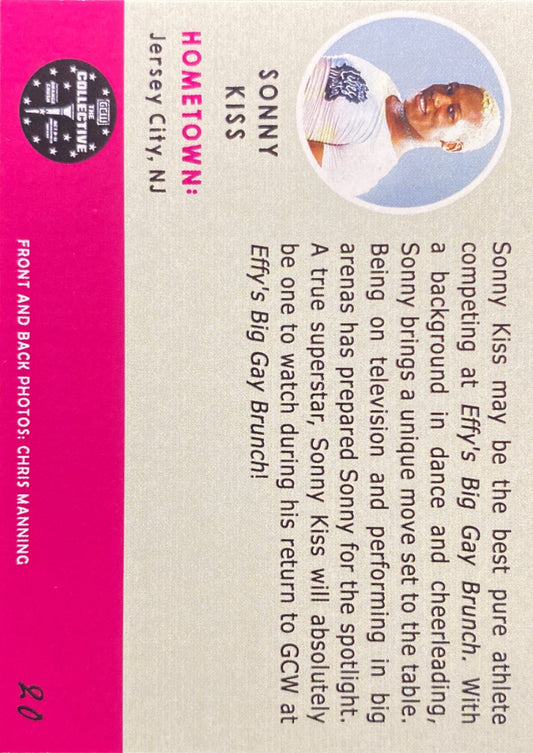 “The Concrete Rose” Sonny Kiss trading card PW Catalog