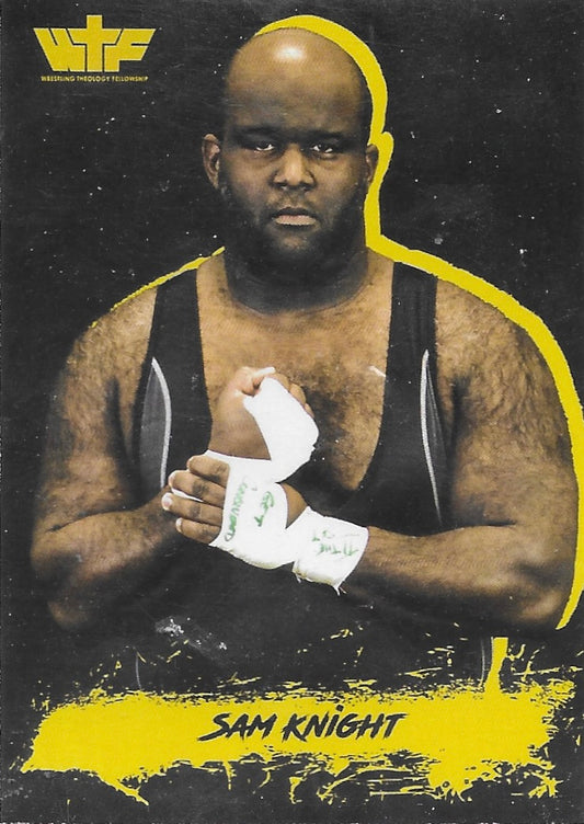 SAM Knight trading card PW Catalog