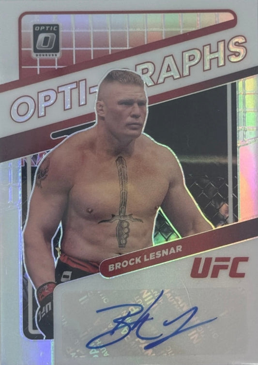 Brock Lesnar trading card PW Catalog