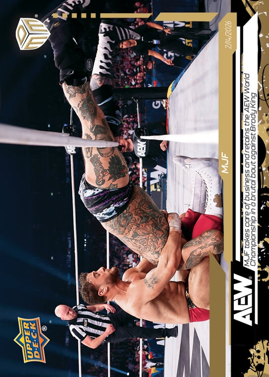 MJF – MJF Takes Care of Business and Retains the AEW World Championship in a Brutal Bout Against Brody King