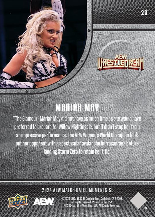 Mariah MAY – Mariah MAY Defeats Willow Nightingale on Short Notice With Storm Zero