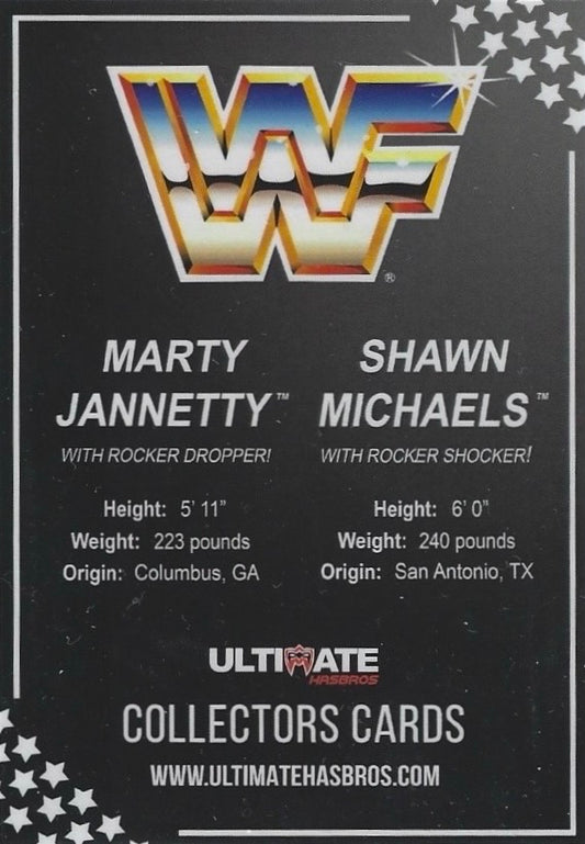 Marty Jannetty / Shawn Michaels trading card PW Catalog