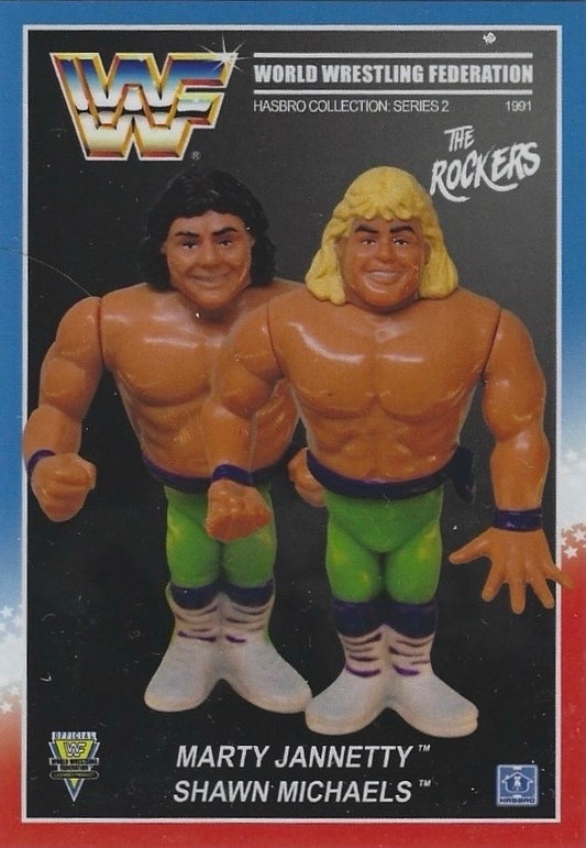 Marty Jannetty / Shawn Michaels trading card PW Catalog