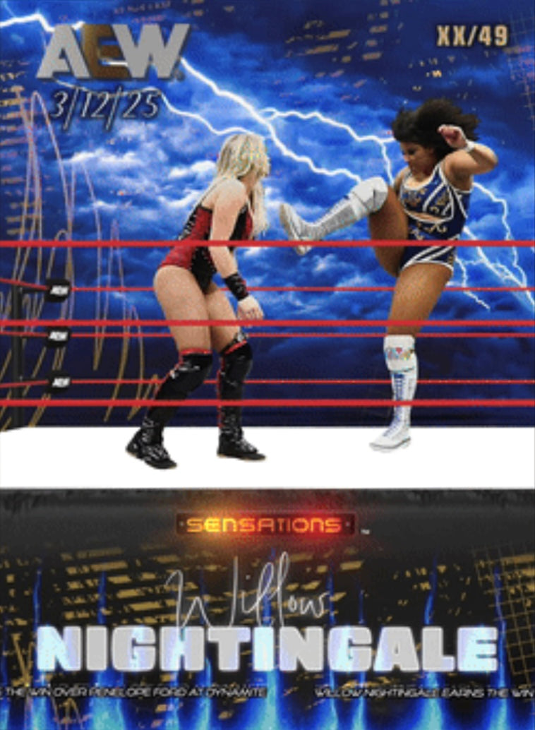 3/12/25 – Willow Nightingale – Willow Nightingale Earns the Win Over Penelope Ford at Dynamite