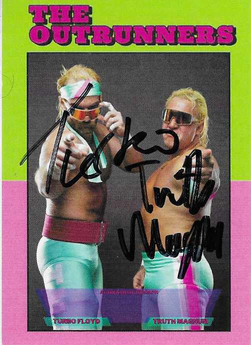 The Outrunners trading card PW Catalog