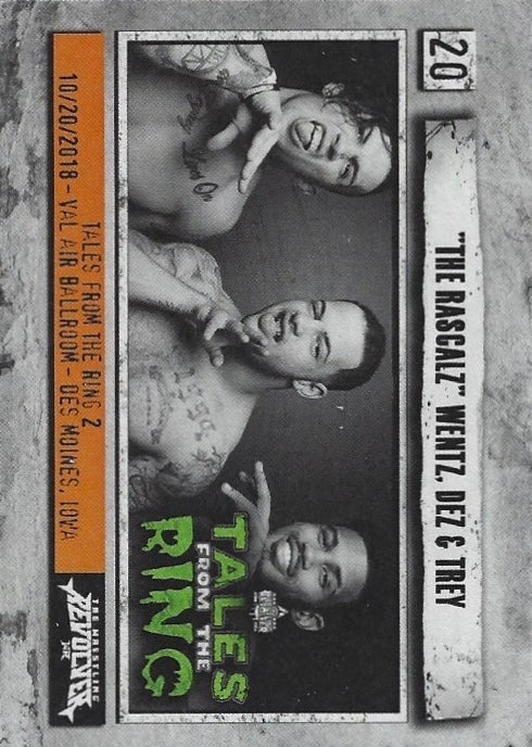 “The Rascalz” Wentz, DEZ & Trey trading card PW Catalog