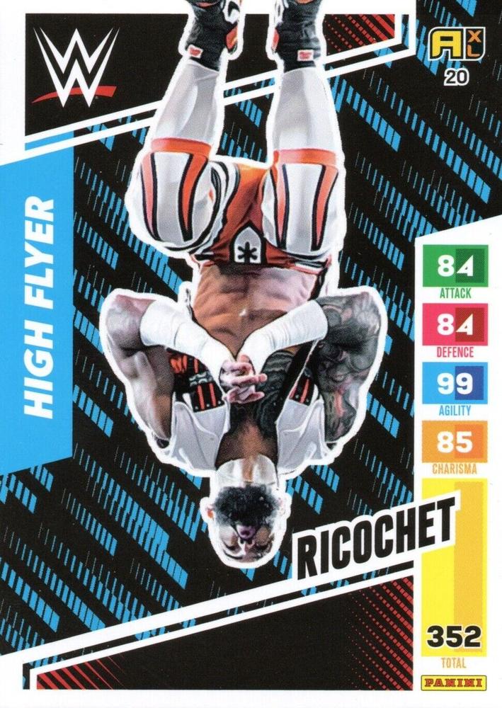 Ricochet trading card PW Catalog