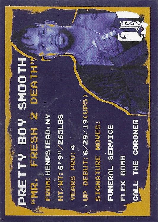 Pretty Boy Smooth trading card PW Catalog