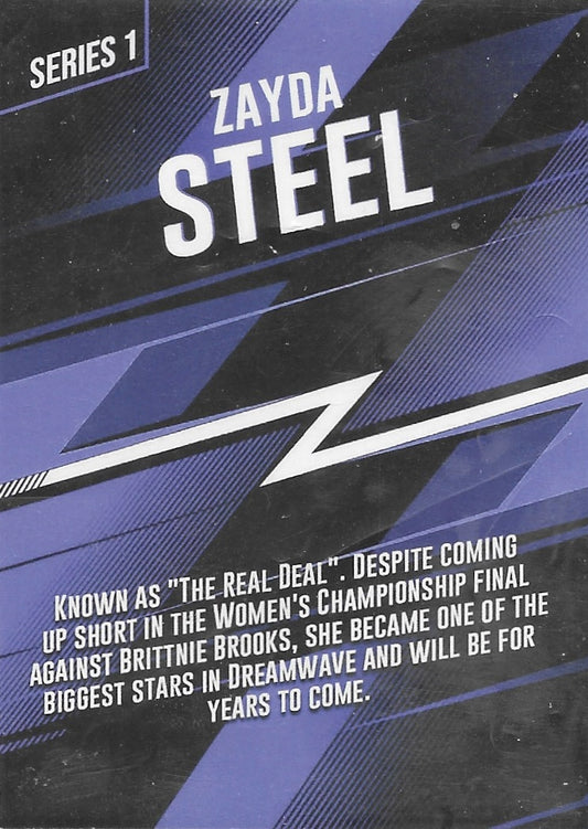 Zayda Steel trading card PW Catalog
