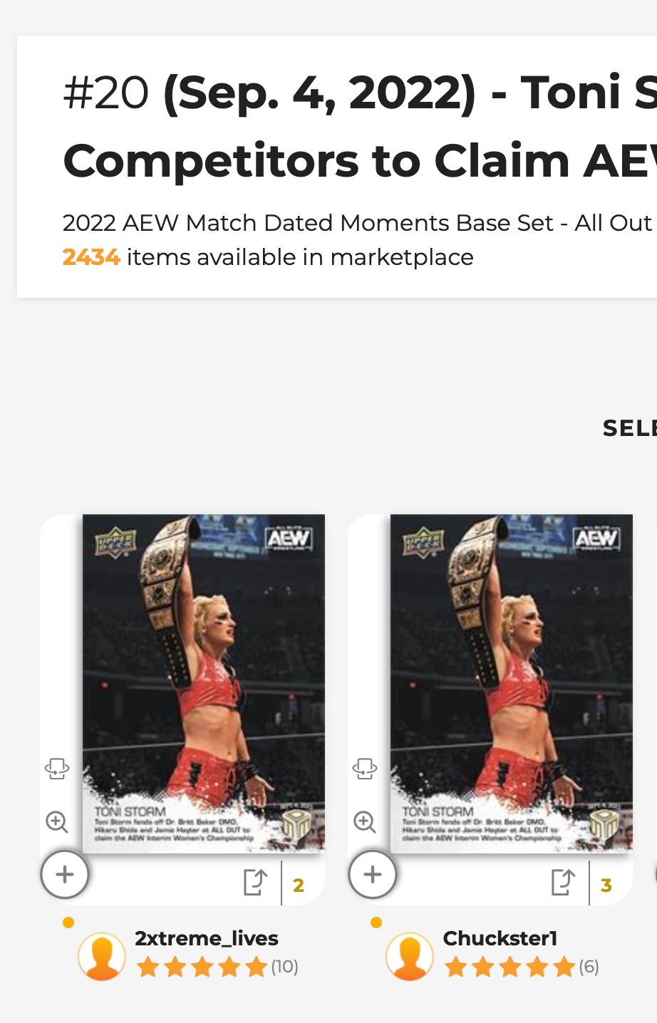 Toni Storm – Toni Storm Fends OFF DR. Britt Baker DMD, Hikaru Shida and Jamie Hayter at All Out to Claim the AEW Interim Women’s Championship