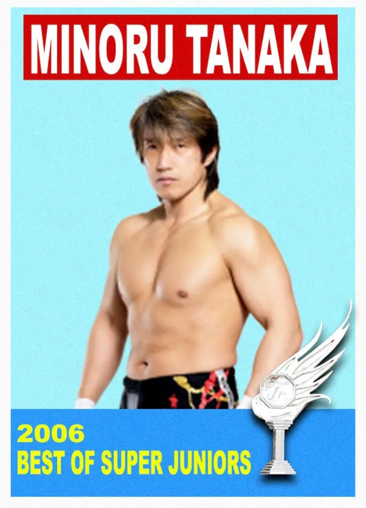 Minoru Tanaka trading card PW Catalog