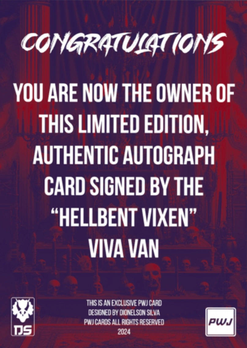 Viva VAN trading card PW Catalog