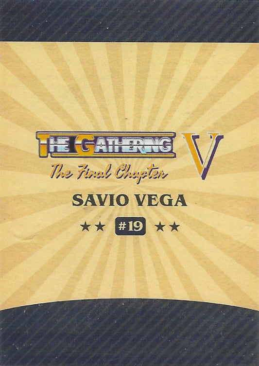 Savio Vega trading card PW Catalog