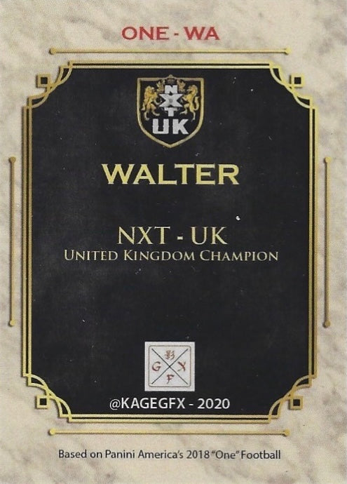 Walter – Nxt-Uk United Kingdom Champion