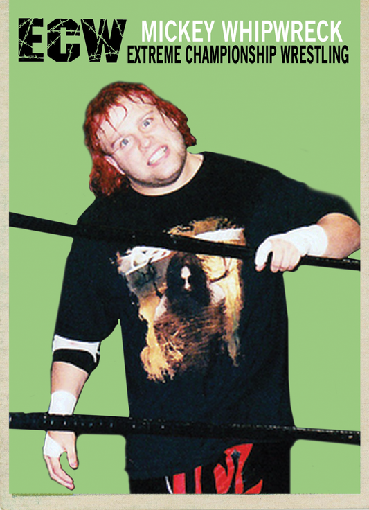 Mickey Whipwreck trading card PW Catalog