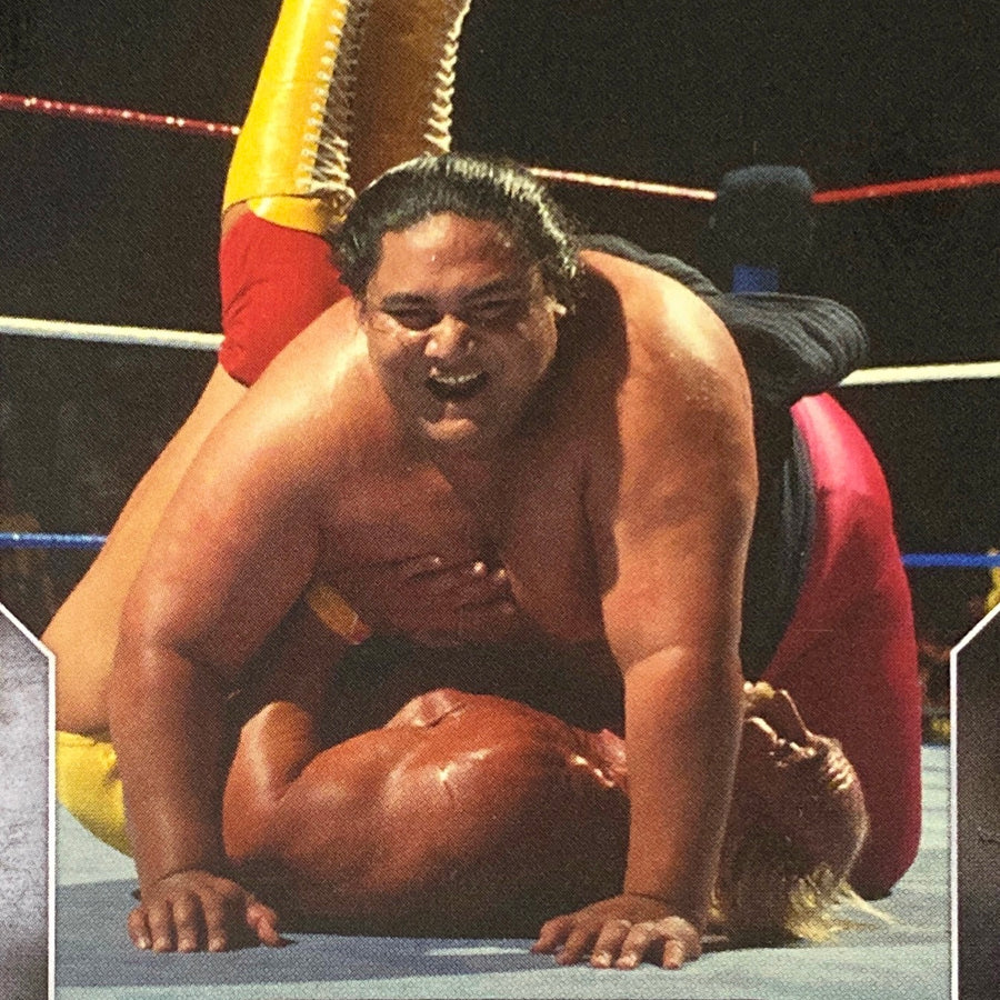 King of the Ring – June 13, 1993 Yokozuna DEF. Hulk Hogan for the WWE Championship trading card PW Catalog