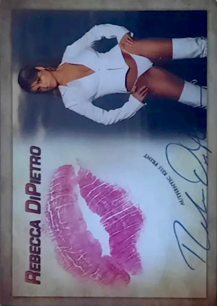 Rebecca Dipietro trading card PW Catalog