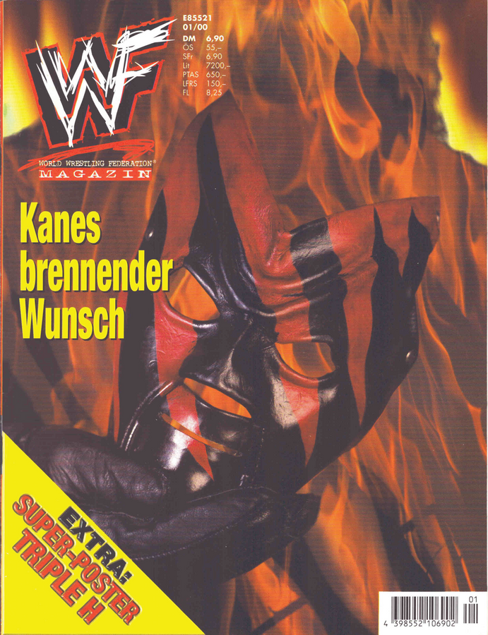 WWF Magazine January 2000 from Germany