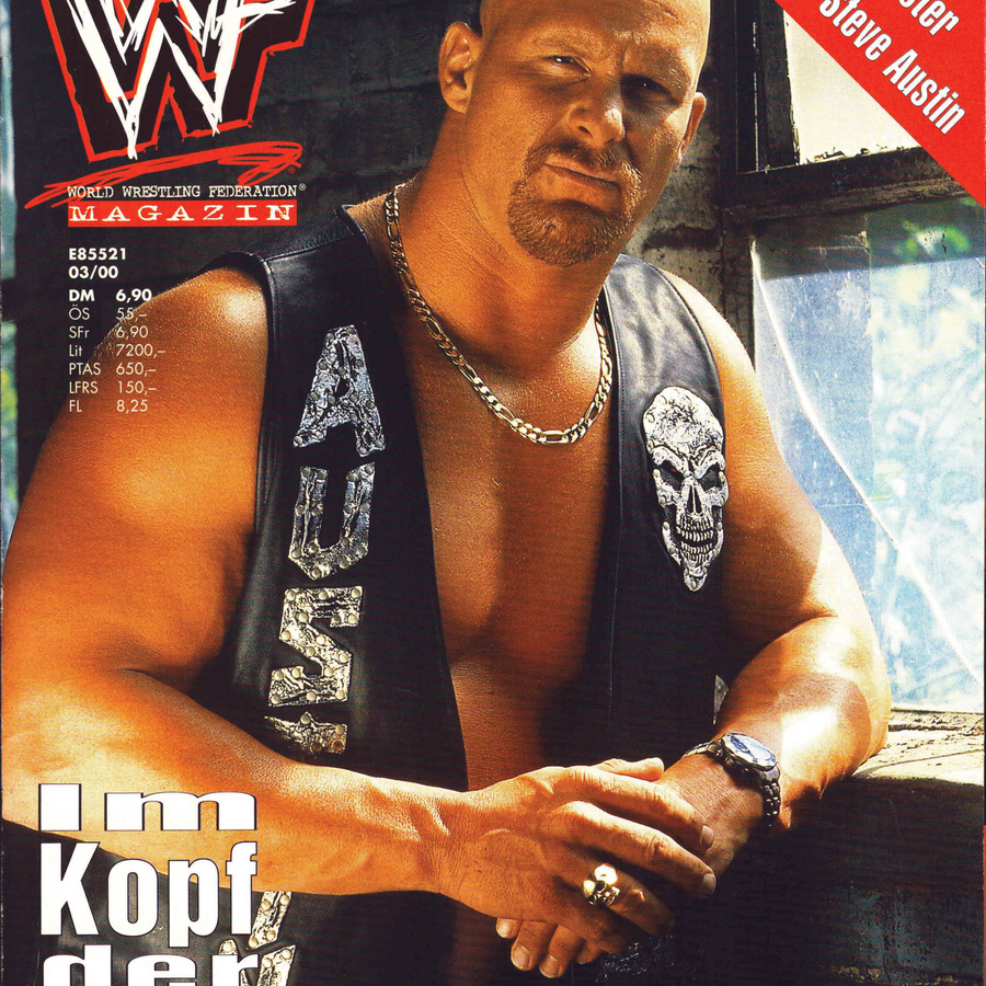 WWF Magazine March 2000 from Germany Magazine PWcatalog